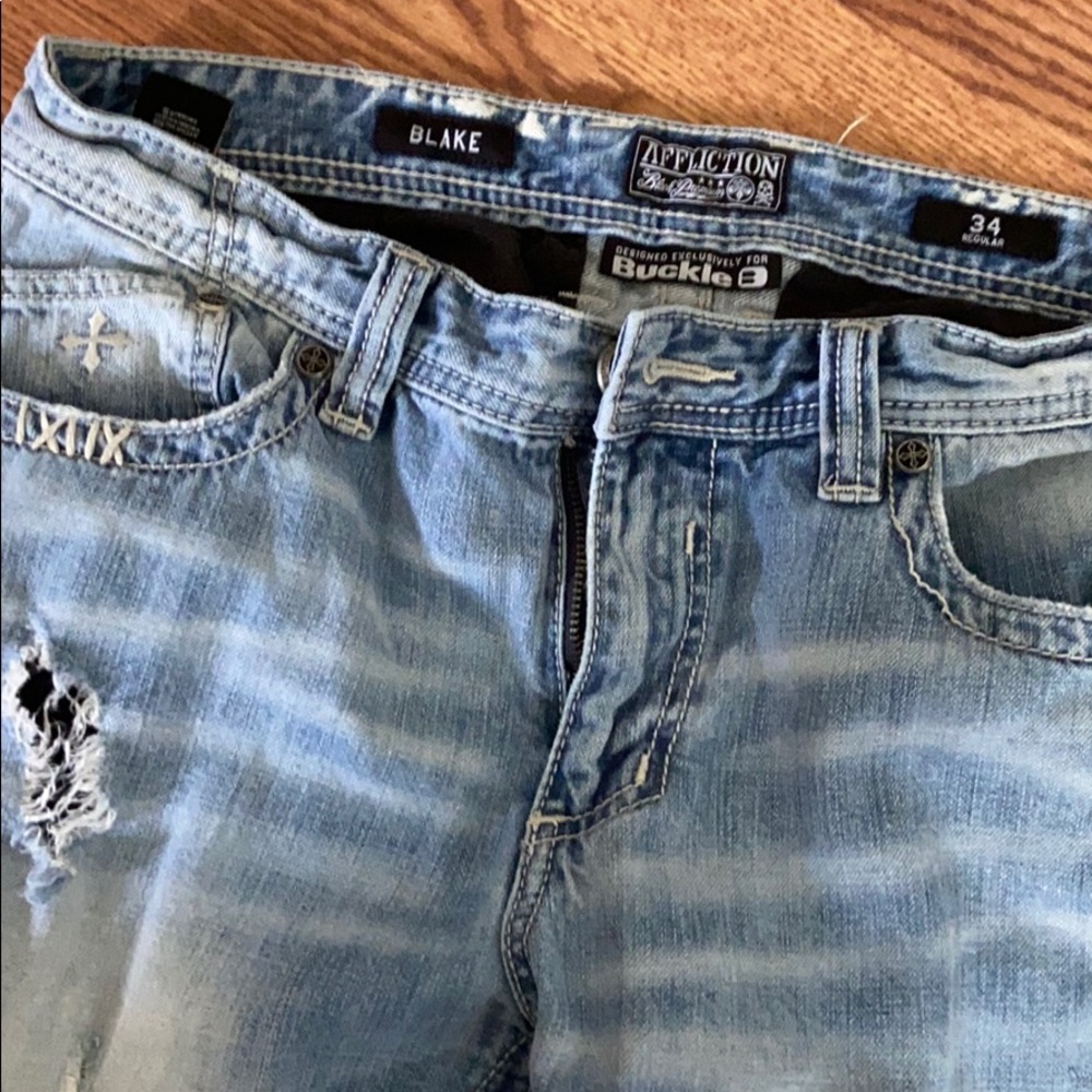 Men’s Affliction Jeans